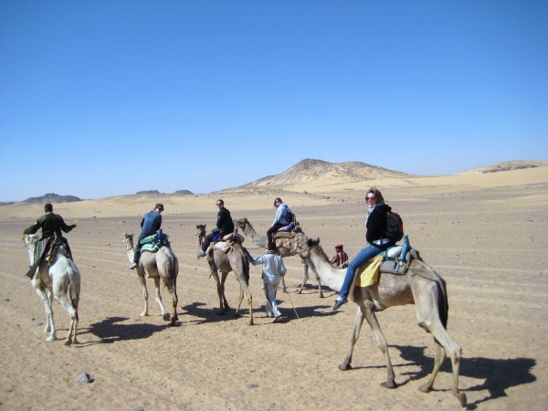 Camel ride, Aswan, Egypt