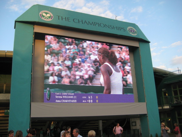 Serena big screen