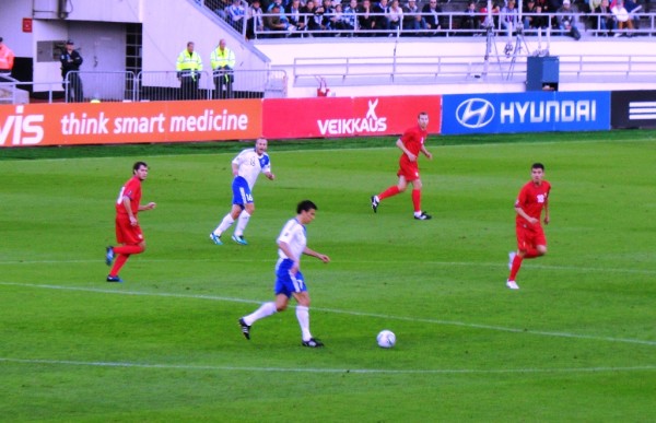 football players, Finland vs Moldova