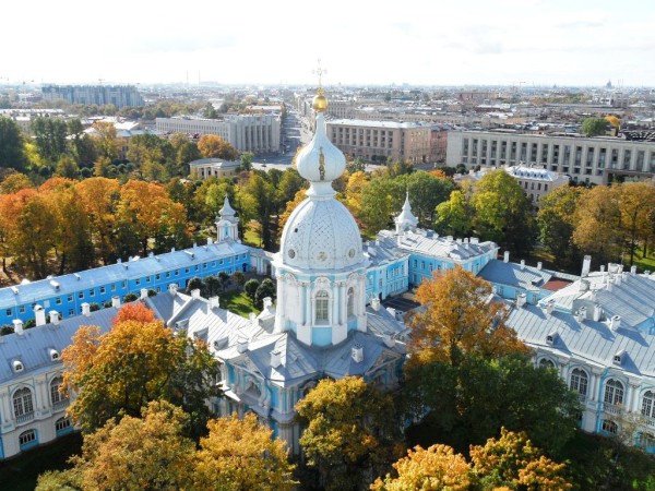 Smolny Cathedral, St. Petersburg, Russia