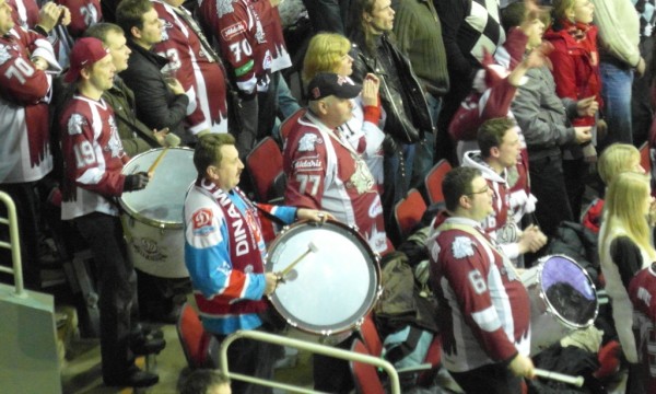 Dinamo Riga drummers