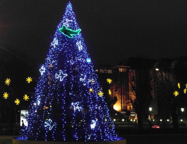 Christmas tree, Riga, Latvia