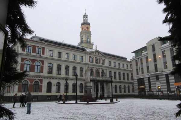 Town Hall Square, Riga, Latvia