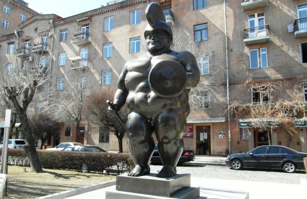 Statue in Yerevan, Armenia