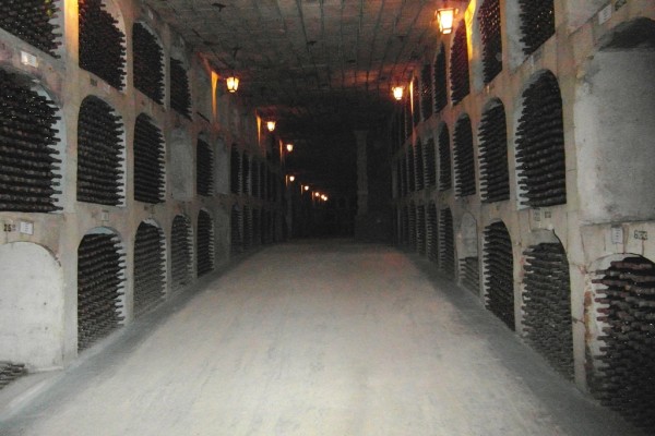 Wine tunnels, Milestii Mici, Moldova