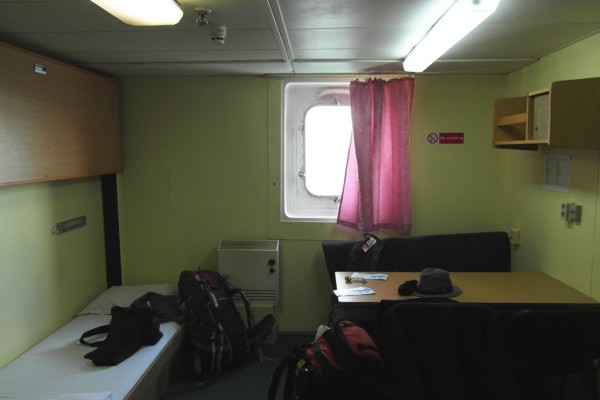 Black Sea ferry cabin