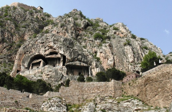 Rock Tombs, Amasya, Turkey