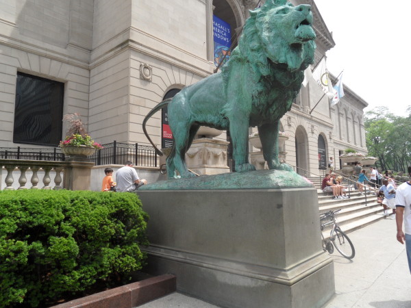 Art Institute lion