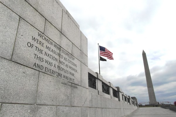 WWII and Washington Monuments