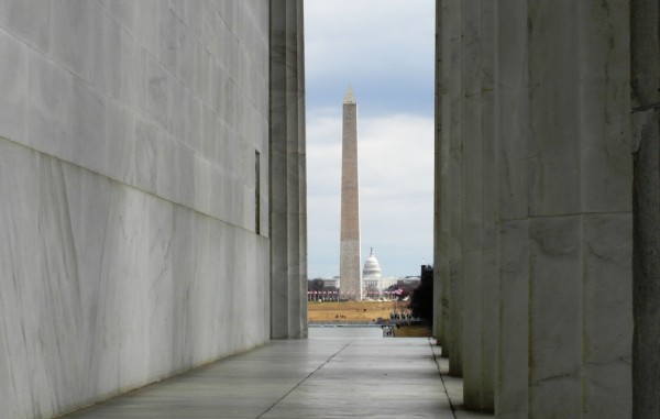View from Lincoln Memorial