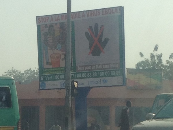 Ebola billboard
