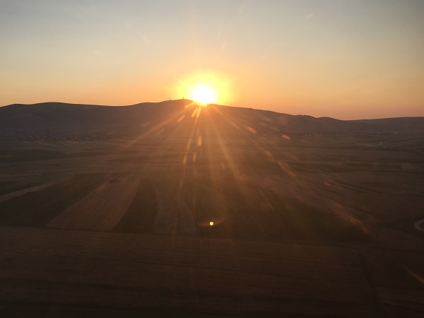 Kosovo sunset