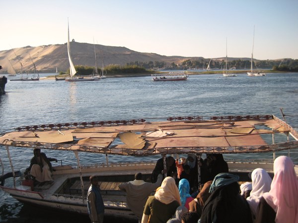 Local ferry, Aswan, Egypt