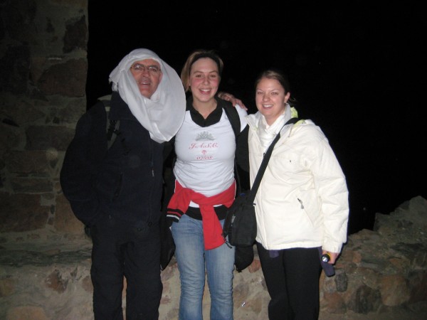 Before climbing Sinai