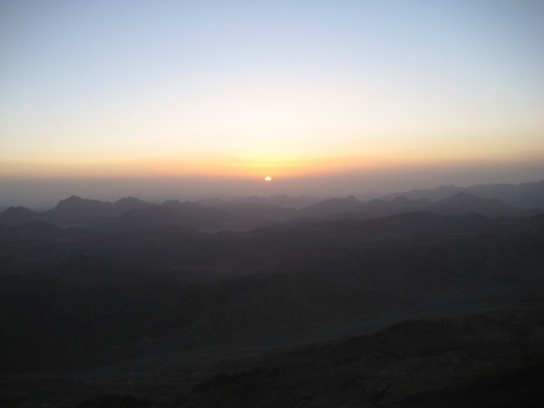 Mt. Sinai Sunrise, Egypt