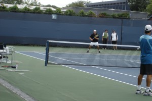 Andy Roddick, Jimmy Connors at US Open