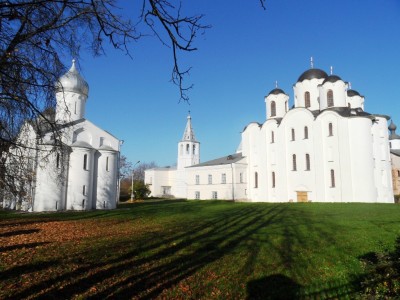 Yaroslav's Court churches, Veliky Novgorod, Russia