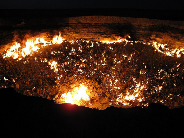Darvaza Gas Crater, Turkmenistan