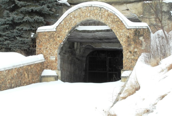 Wine cellar entrance, Milestii Mici, Moldova
