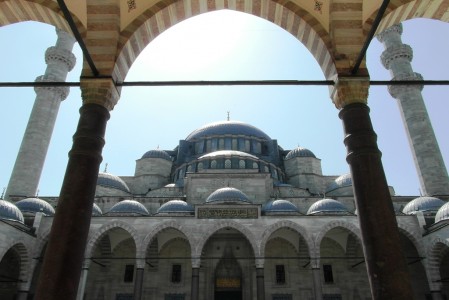 Sulemaniye Mosque in Istanbul, Turkey
