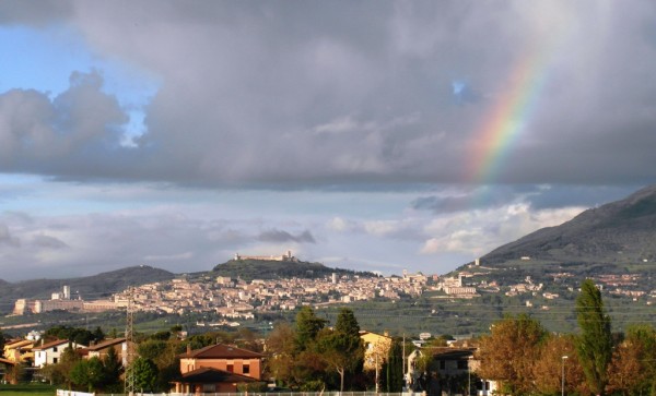 Assisi rainbow