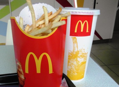 McDonald's french fries and soda