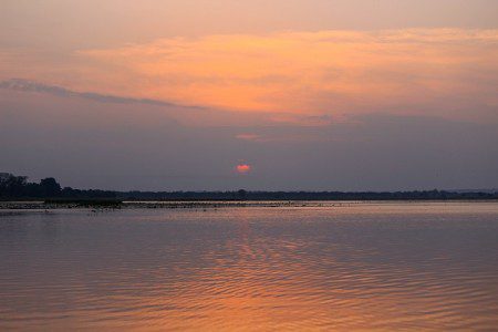 Lake Tengrela sunrise