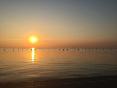 Lake Michigan sunrise