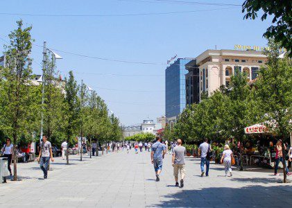 Pristina main street