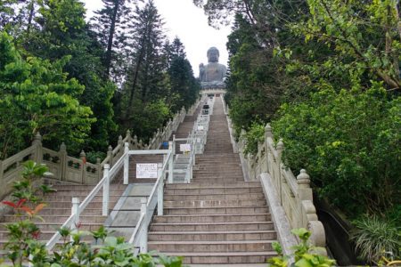 Big Buddha steps